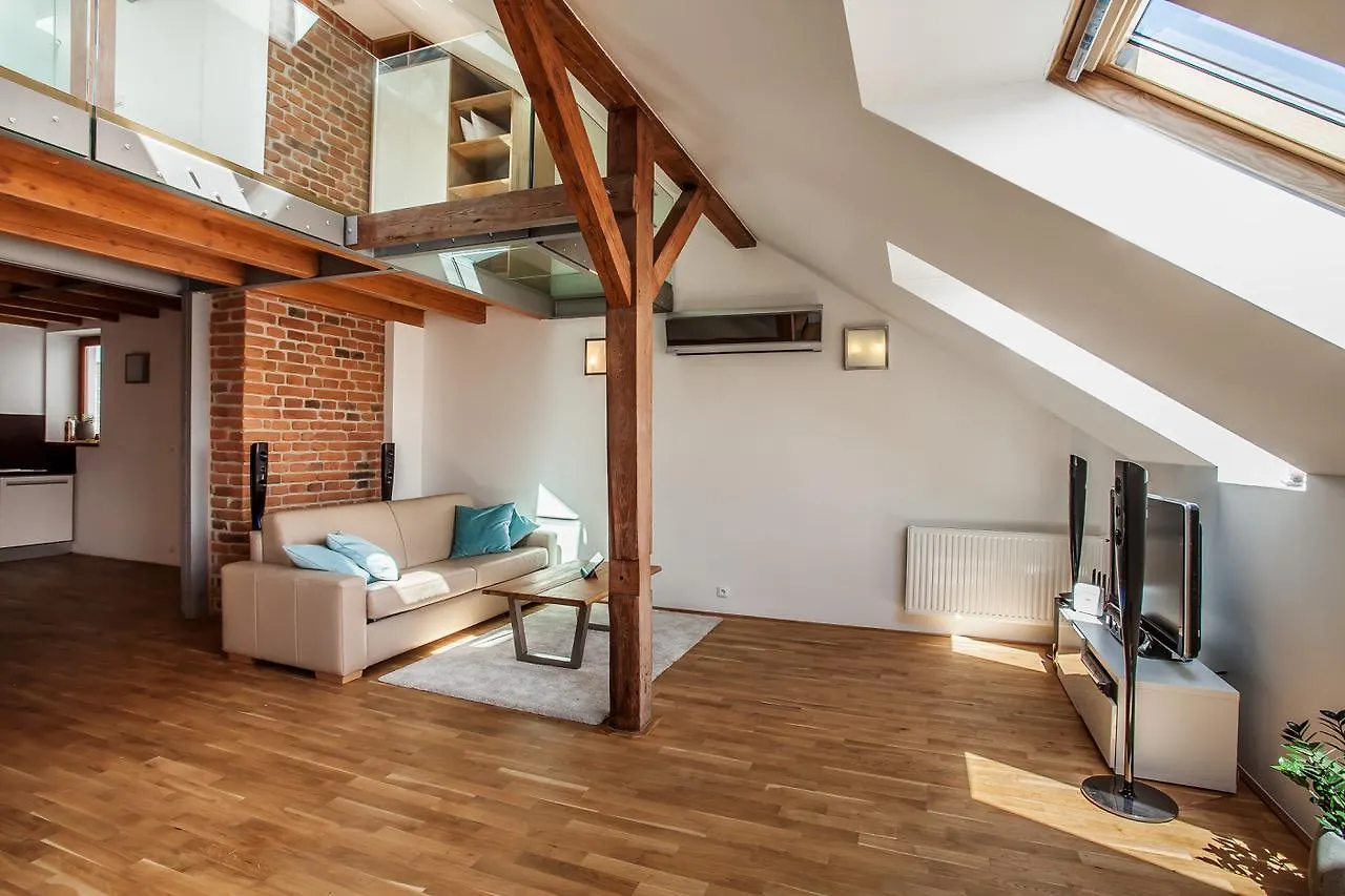 Apartment Roof Top Ruterra Loft With 360 Terrace Hotel Prague