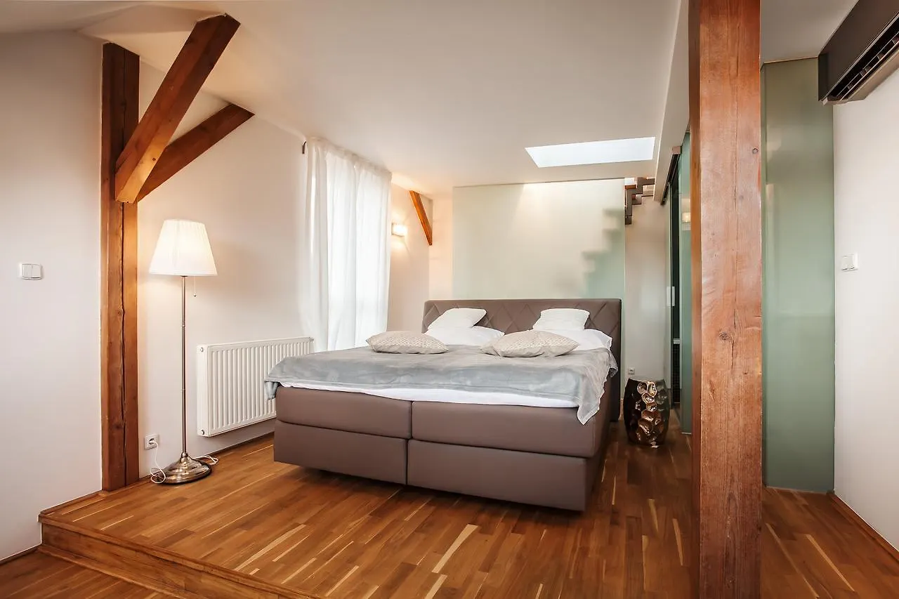 Roof Top Ruterra Loft With 360 Terrace Hotel Prague Apartment
